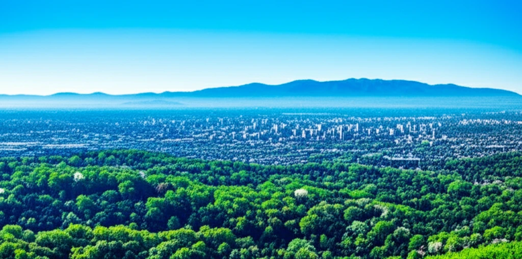 사직공원 전망타워 전경