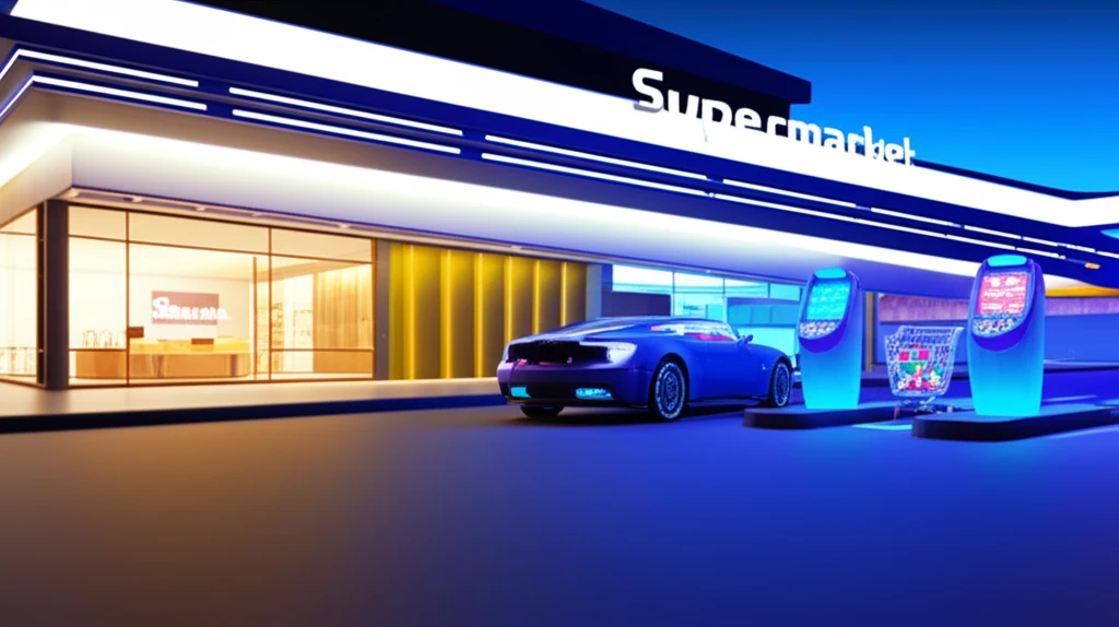 홈플러스 오산점 매장 내부 전경