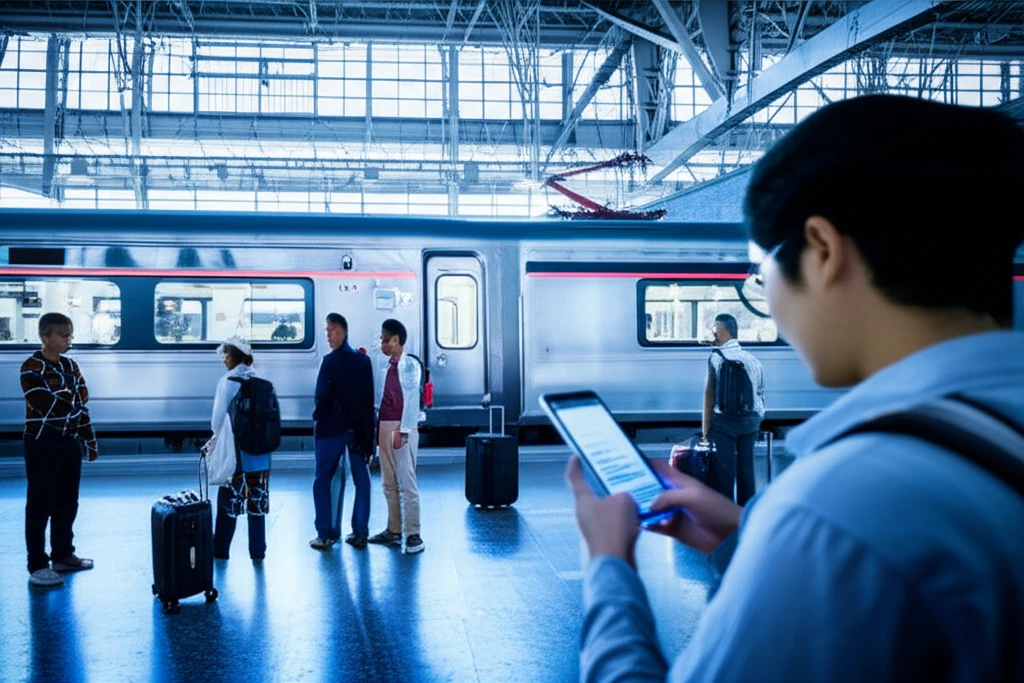 함열역 열차 운행 안내 이미지