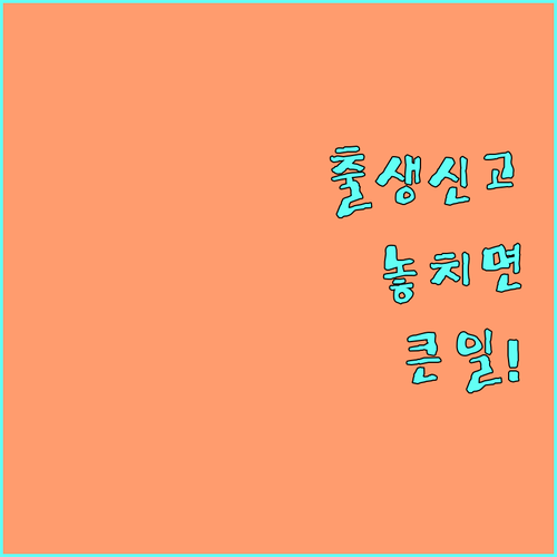 신생아 출생신고 방법 | 오프라인과 온라인 신청 비교